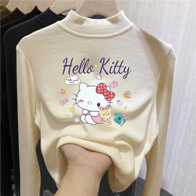 女童双面德绒内搭打底衫秋冬季半高领长袖T恤百搭儿童保暖上衣服