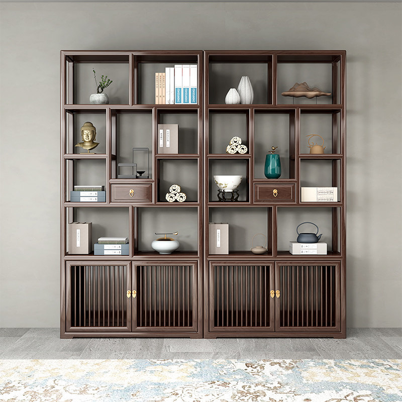 曹陀主老板专属链接，2号1.8米茶桌+8号博古架一对