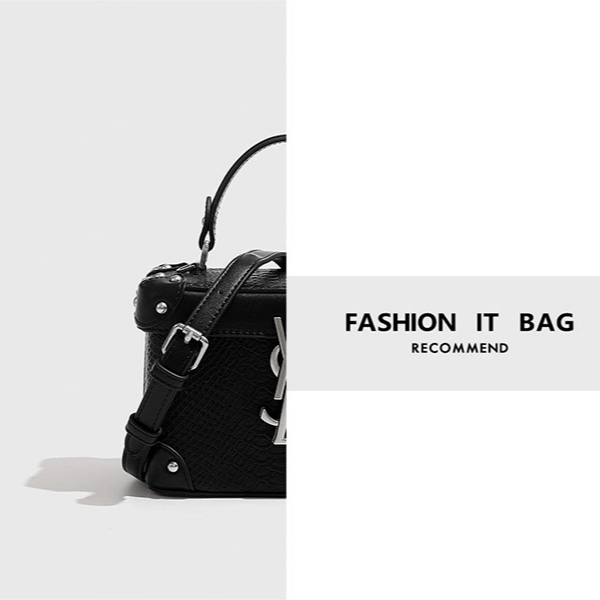 2024新款女士包包盒子斜挎包小包包女手提包大气女包百搭手机包