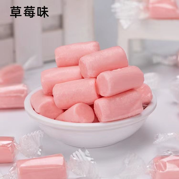 莓软糖独立包装果汁软糖糖果批发草莓儿童糖果上课网红喜糖年货R