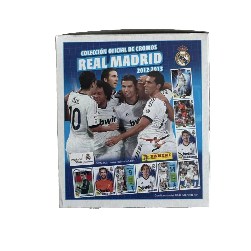 Panini 2012-13 皇马队盒 贴纸  球星卡 （默认代拆）