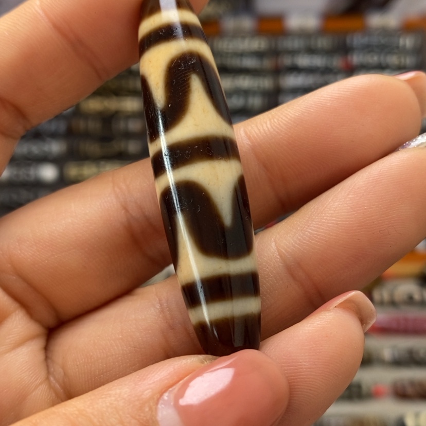 【闪购商品】玛瑙/玉髓手链合金胖***墩