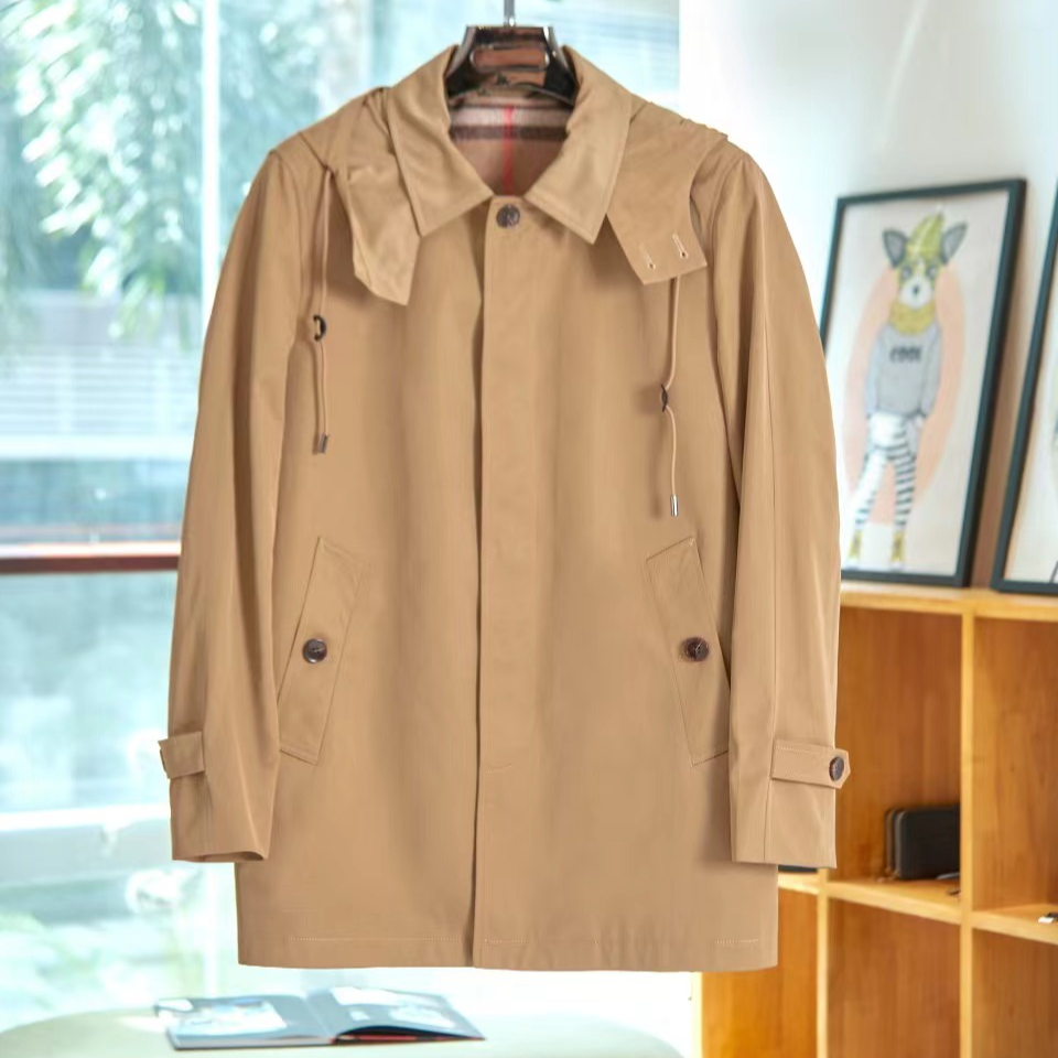 男士轻奢潮男风衣（主播叫号链接）