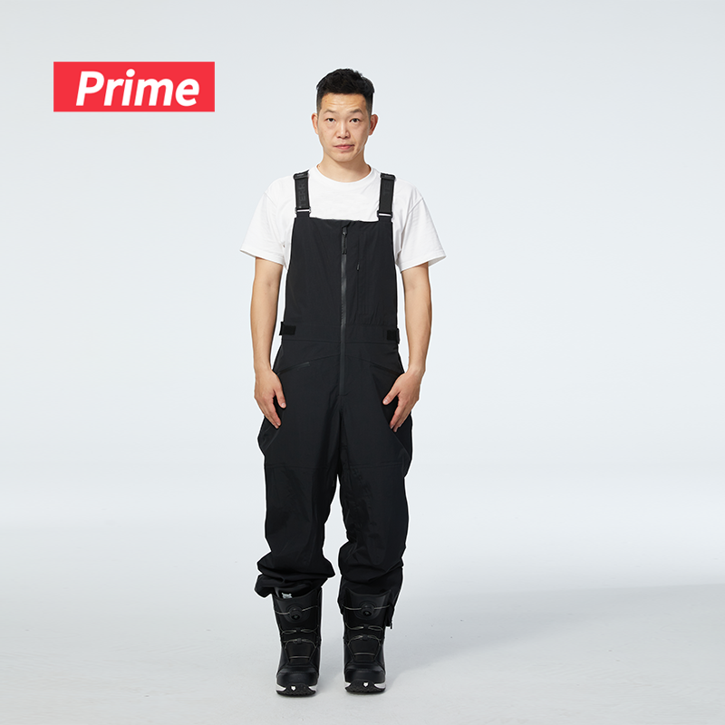 PRIME普乐蒙新款单板滑雪服3L防水耐磨雪裤男女户外滑雪背带裤