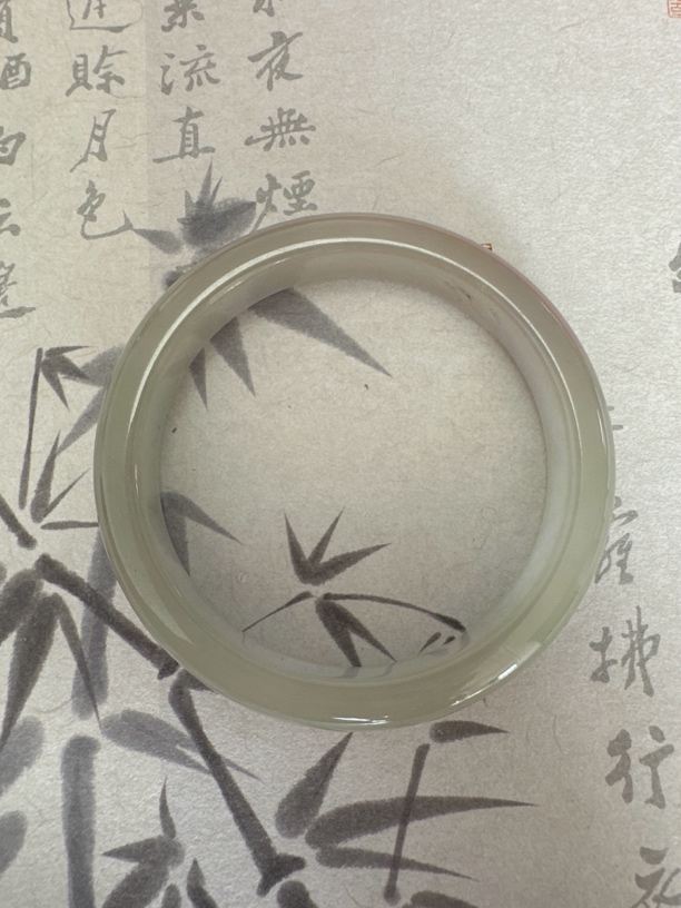 T263冰透缅甸翡翠手镯