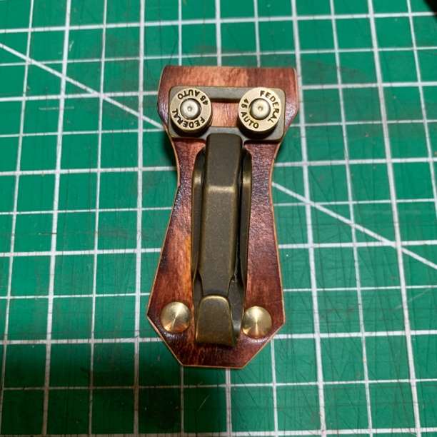 纯牛皮手工钥匙扣，纯铜扣件