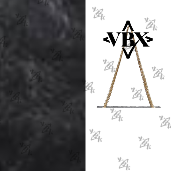 VBX 轻奢小众 牛皮黑色女士单肩包