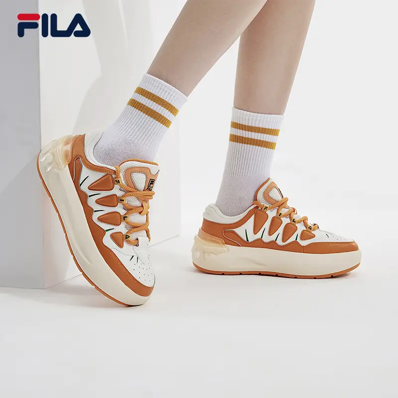 FILA/斐乐女春季【胡萝卜鞋】时尚百搭复古休闲鞋板鞋F12W411201