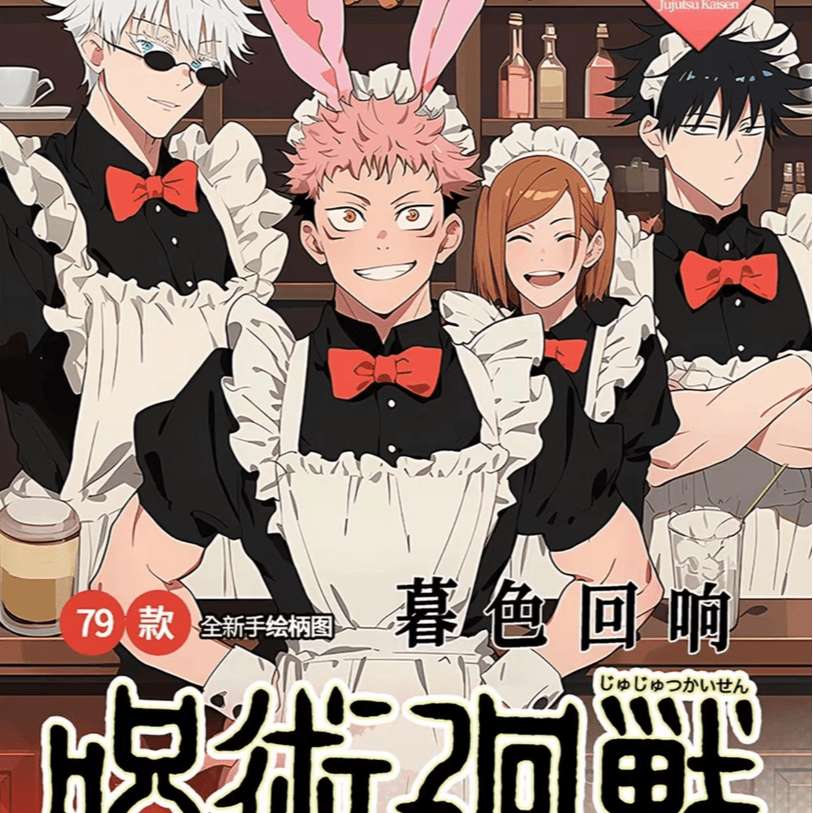 （拆包）东谷社暮色回响《咒术回战》第三弹 二创-色纸系列盲盒