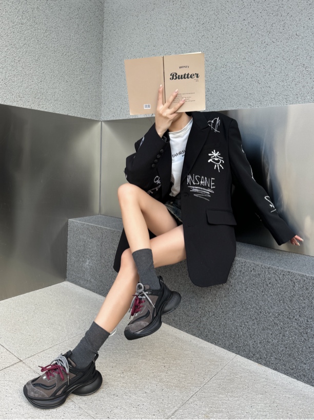 秋冬季新款运动休闲老爹鞋