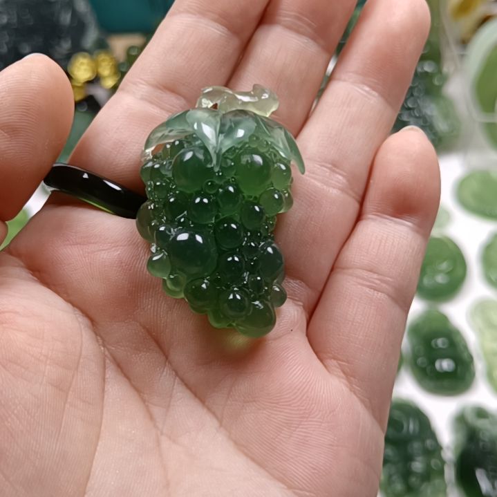 【闪购商品】蛇纹石玉岫玉手把未镶嵌?*见