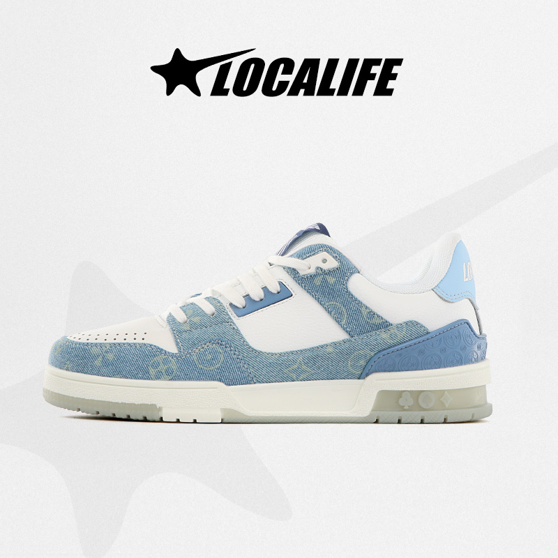 Localife/洛卡主义2024秋季新款时尚女鞋潮流低帮舒适百搭男板鞋