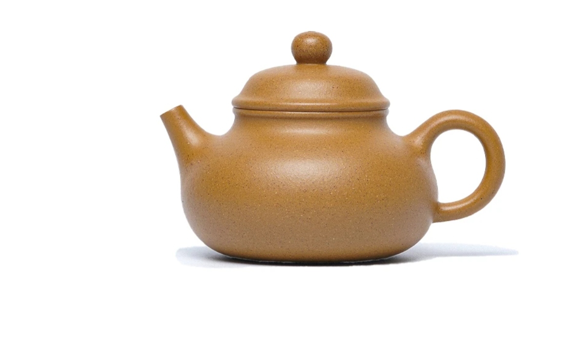 200cc黄金段容天紫砂壶水壶黄段泥茶具小容量泡茶壶仿古壶