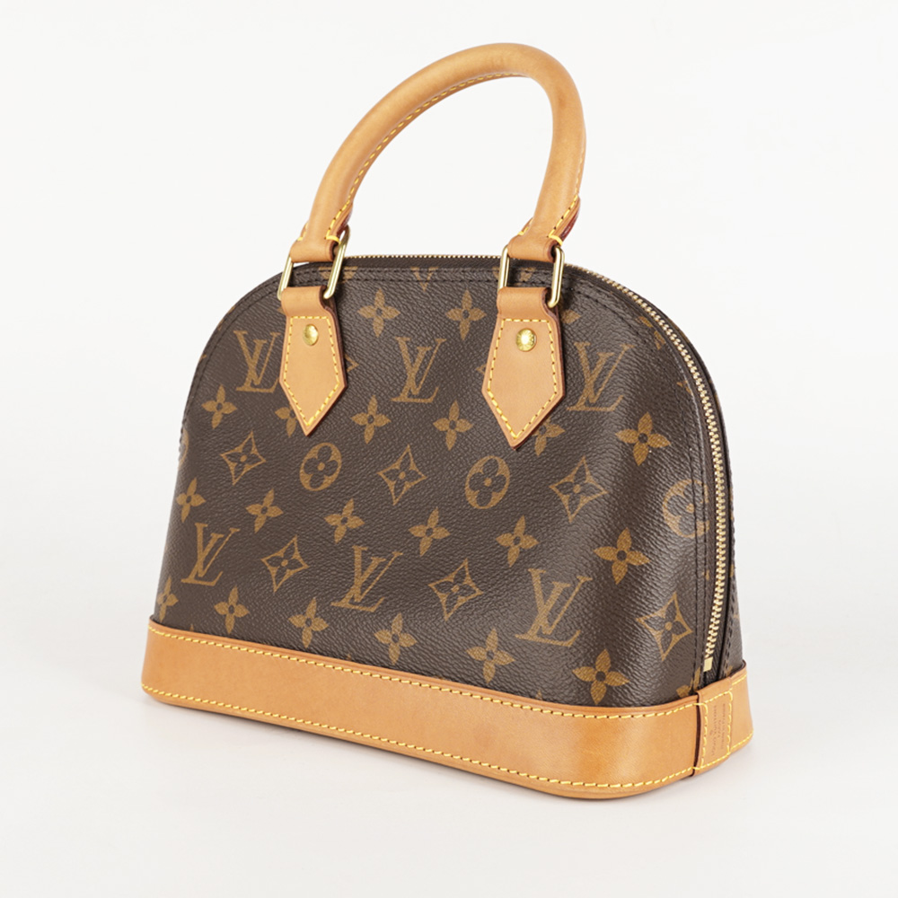99新 LouisVuitton/路易威登 由由 LV Alma贝壳bb单肩斜挎包 换新