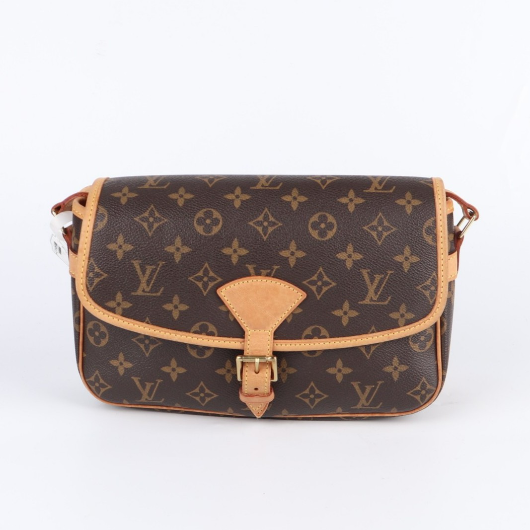 95新 LouisVuitton/路易威登 LV老花法棍邮差  嘉莉