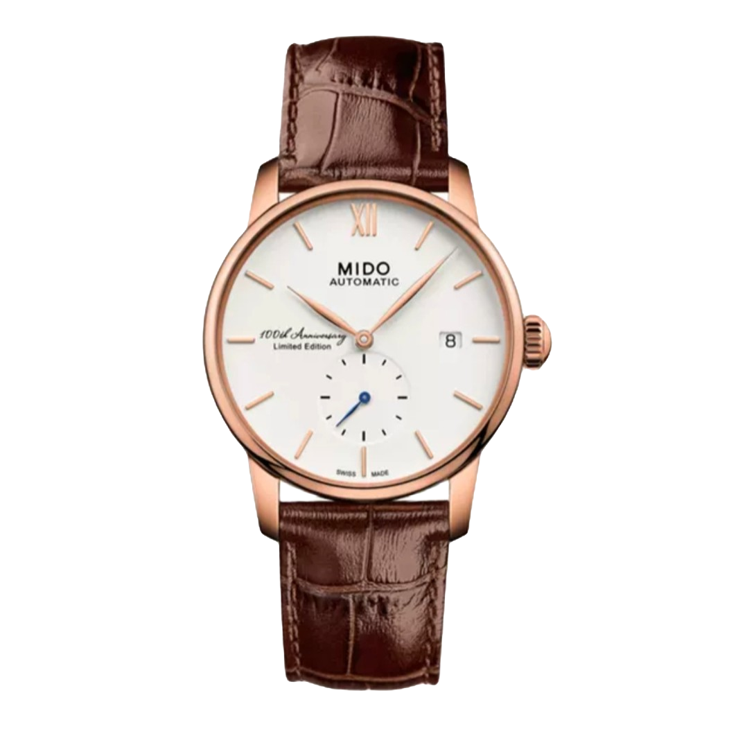 99新 Mido/美度 名汇/贝伦赛丽M8608/全套盒卡/名表表径38简约