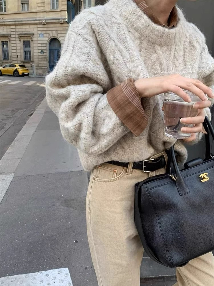 秋冬毛衣百搭女士宽松时尚加厚合集