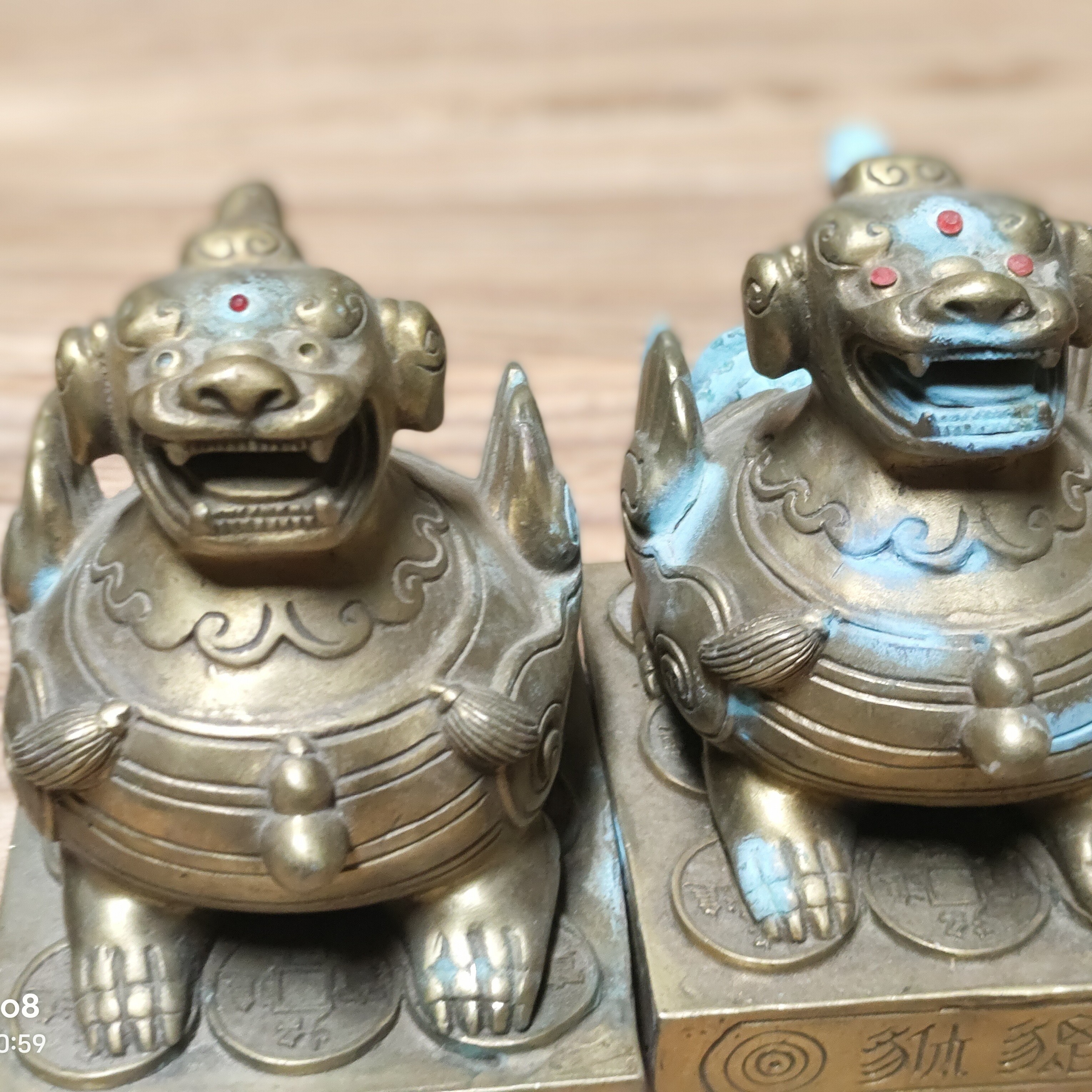 貔貅铜器摆件孤品