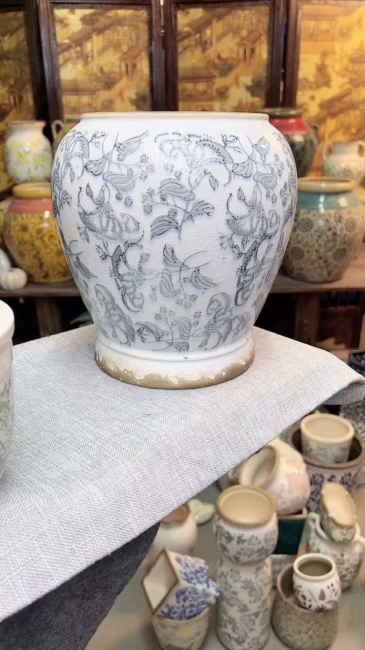 【闪购商品】瑕疵慎拍花盆高24内14