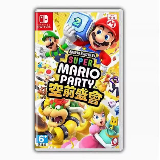 NS 马里奥空前盛会游戏卡带 多人游戏 家庭派对 游戏