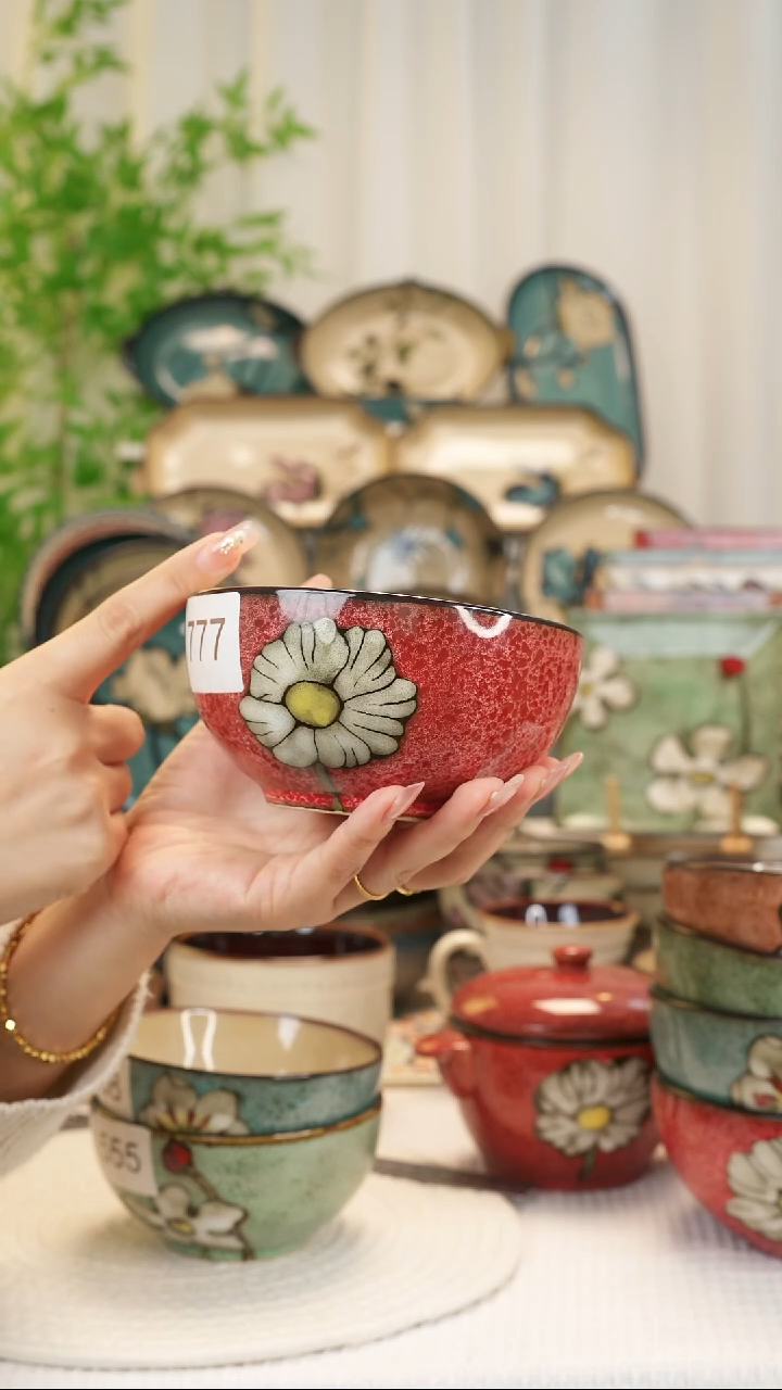 【闪购商品】瓷片闪购 4.8寸米饭碗购购