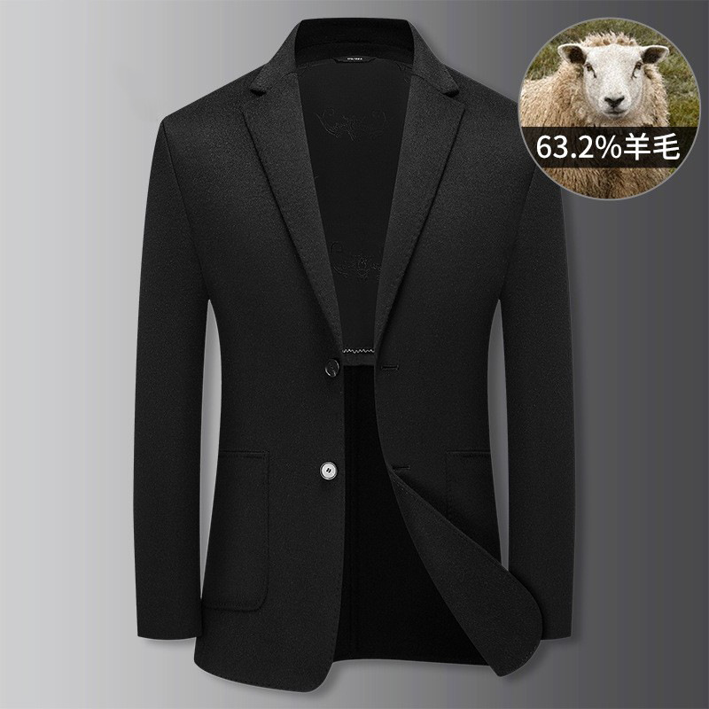 【吴老板大码男装】加大码西装外套肥佬高端轻奢结婚礼服正装上衣