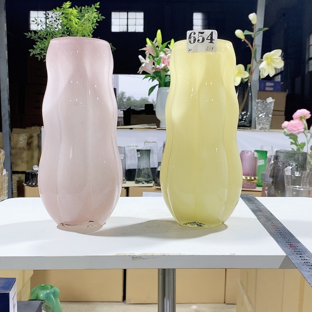 654高25口7一级原色分顿，玻璃花瓶嘎嘎好看