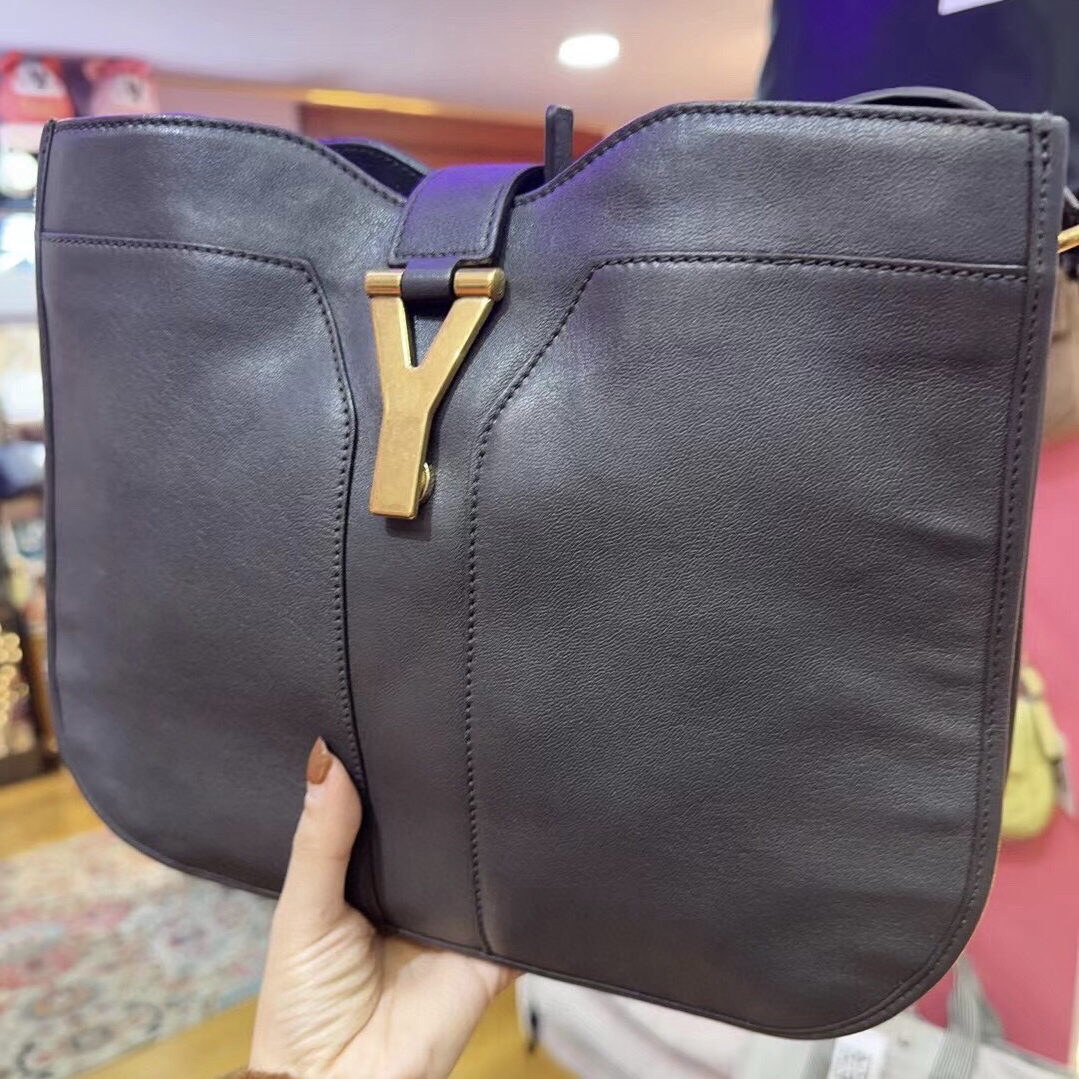 95新 YSL/圣罗兰 ysl/大象灰/斜挎包