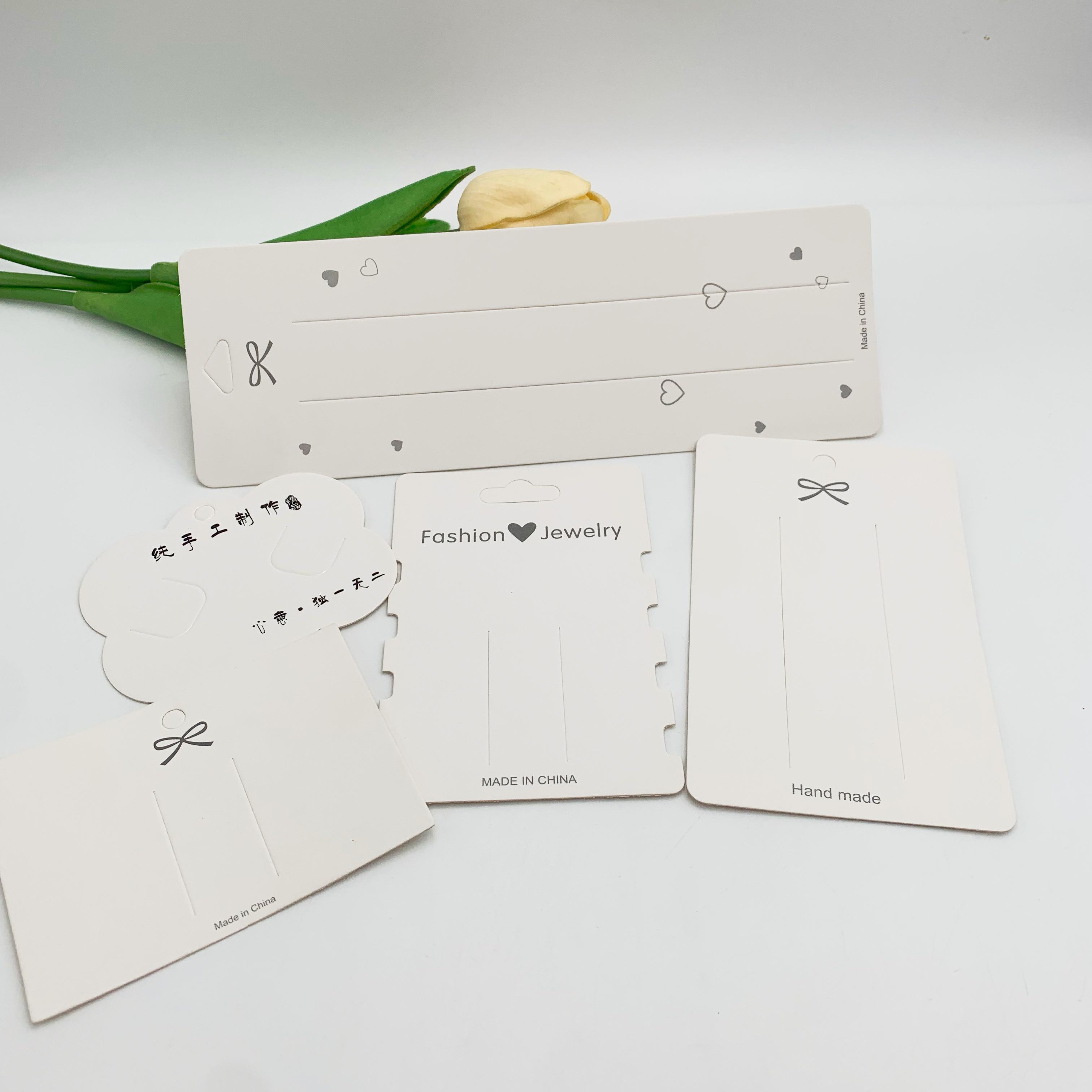 【小蚂蚁饰品】韩版发夹发饰卡纸方卡长头饰简约发圈