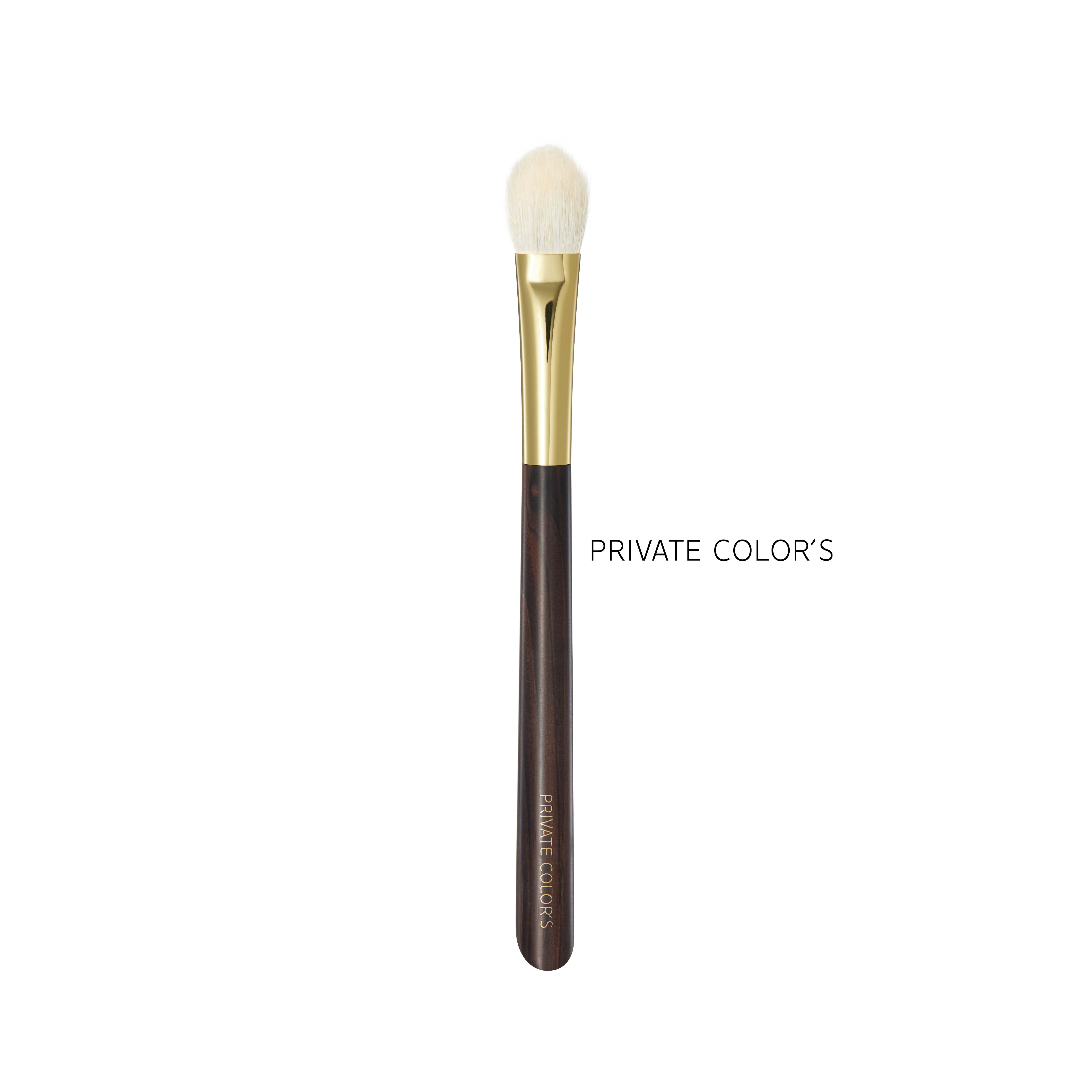 PRIVATE COLOR`S檀木柄檀心桃心眼影刷PC013