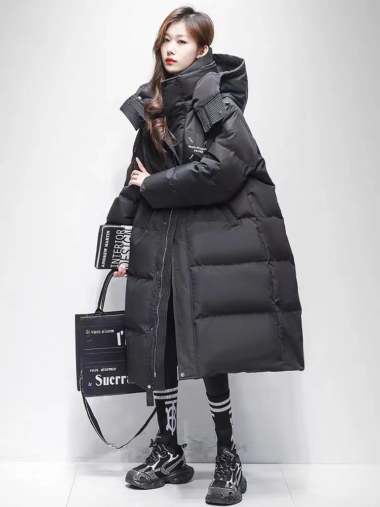 新款2024时尚街头风韩版情侣款羽绒服Y953