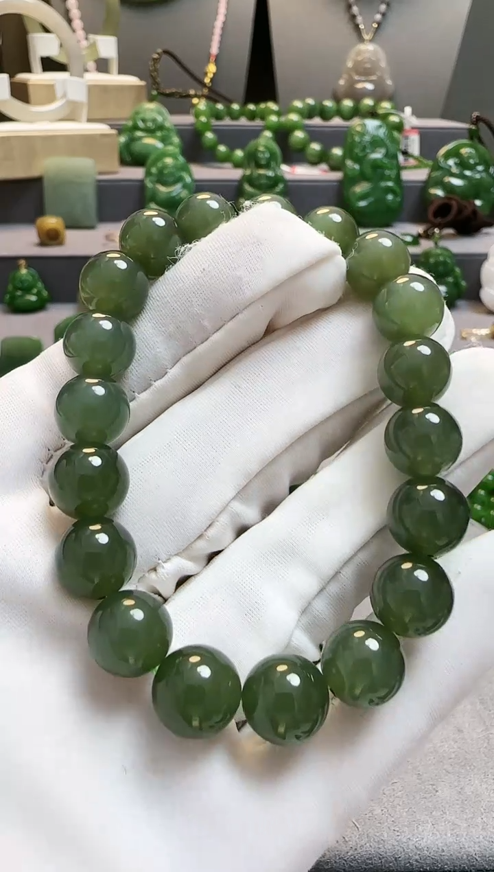 【闪购商品】和田玉手串未镶嵌单圈