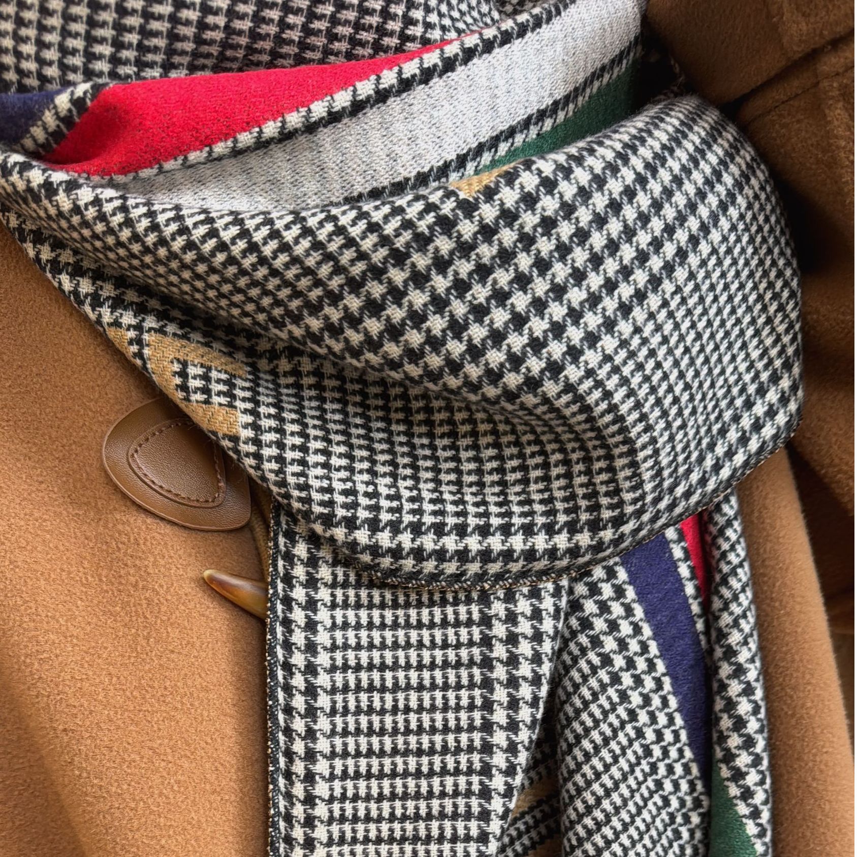 格子时尚百搭围巾#GT7878