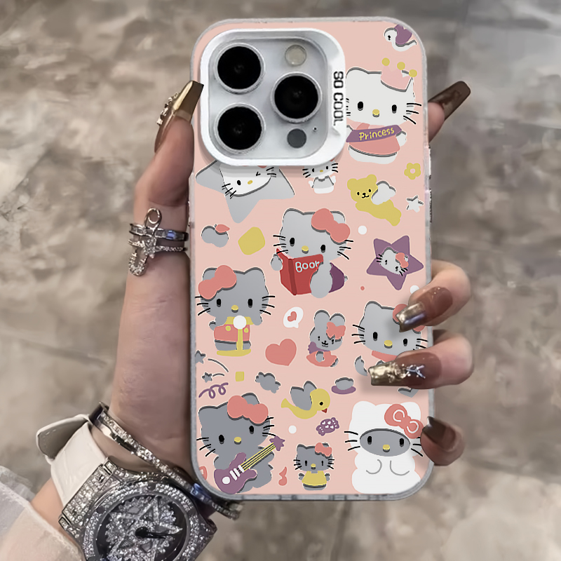 看书卡通元气壳适用iPhone15/14/13手机壳苹果vivo华为荣耀oppo潮