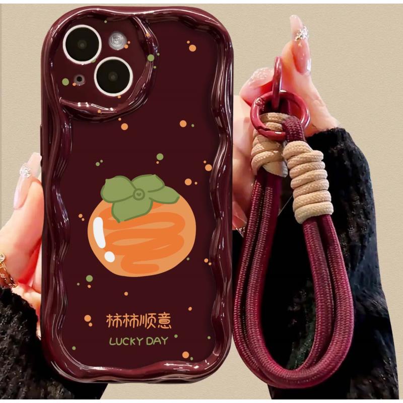 柿柿顺意适用苹果15/14promax手机壳13全包华为/vivo/小米/oppo女