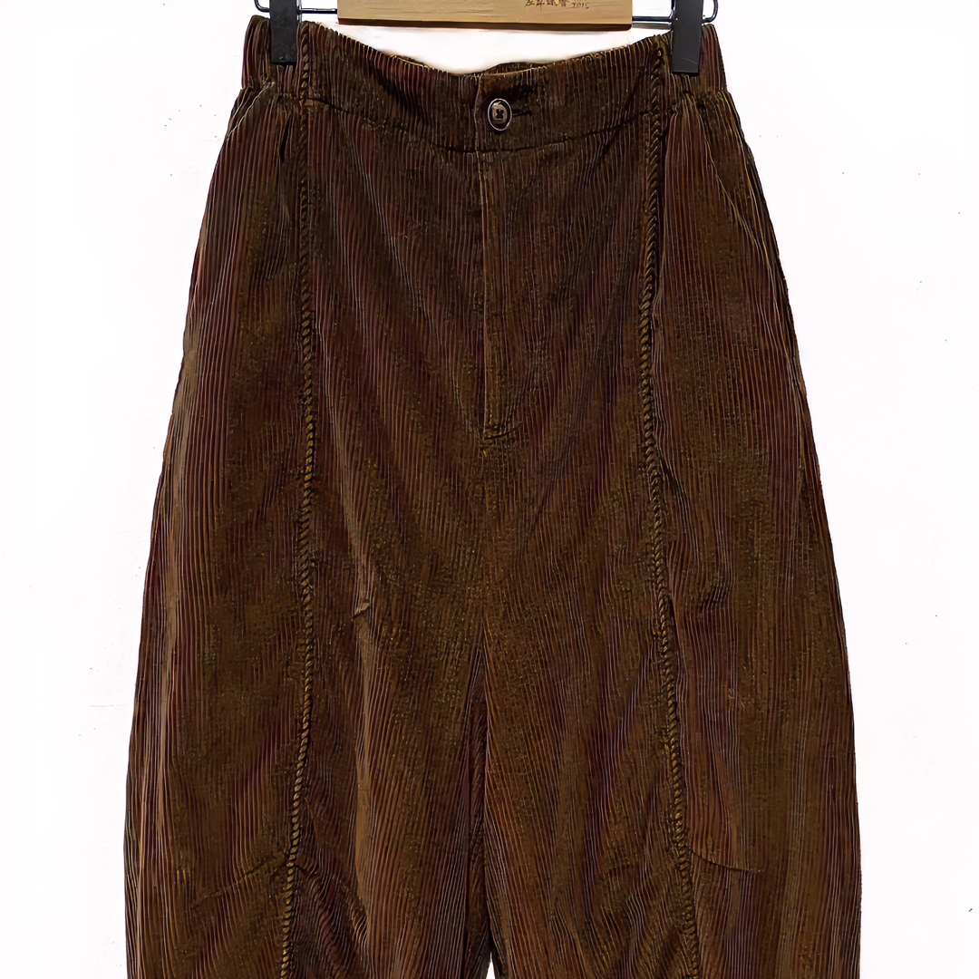 左岸迷香 果儿坊【裤子】时尚 百搭 休闲 复古 气质 3024