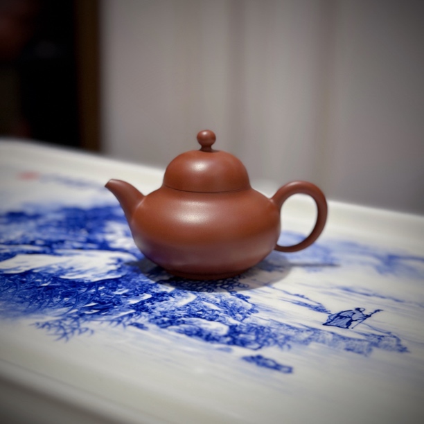 正品 邱桂林 瓜壶 75、100、130cc 潮州手拉朱泥壶 全手工 紫砂壶