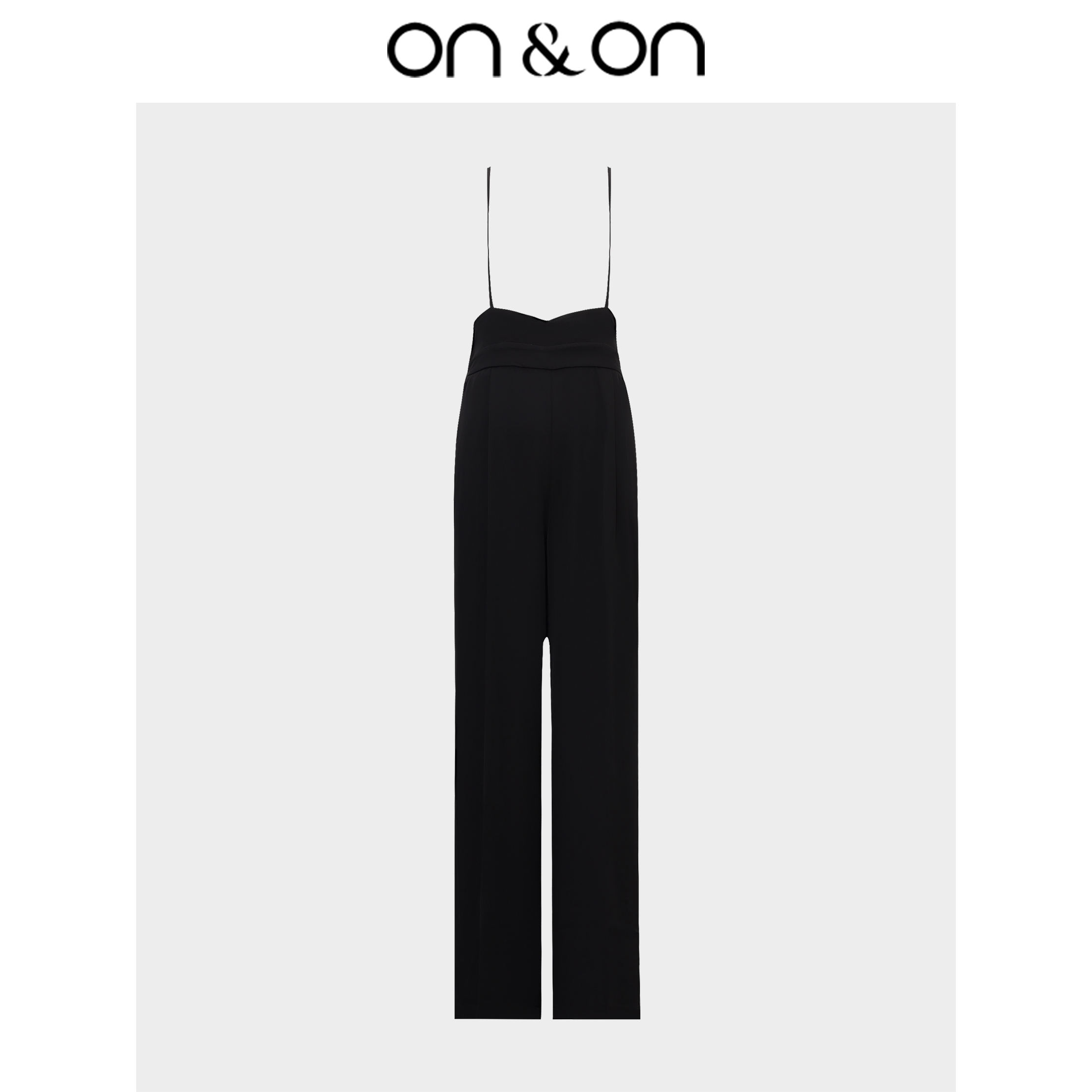 ON&ON/安乃安早春新款高腰休闲气质百搭显瘦背带裤N4SW3007901