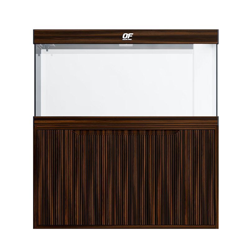 OF OCEAN FREE仟湖心悦苍穹家居缸客厅大型落地缸实木带底柜龙鱼