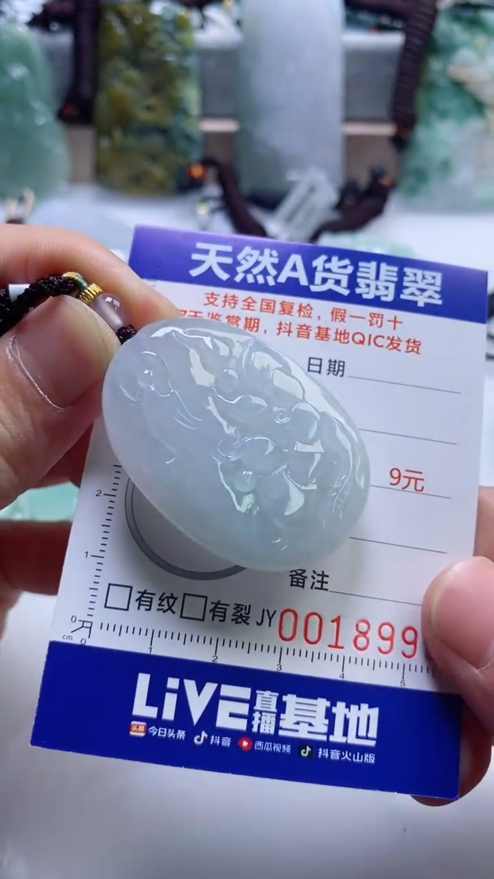 【闪购商品】翡翠挂件未镶嵌