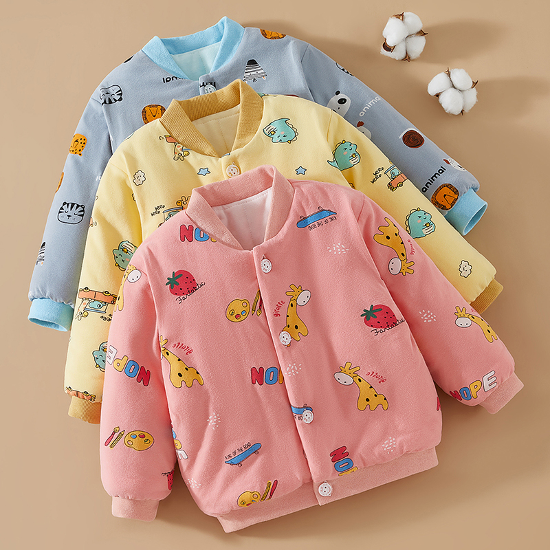 儿童纯棉花棉袄内胆宝宝加厚棉服男女童冬装保暖棉衣幼儿秋冬外套