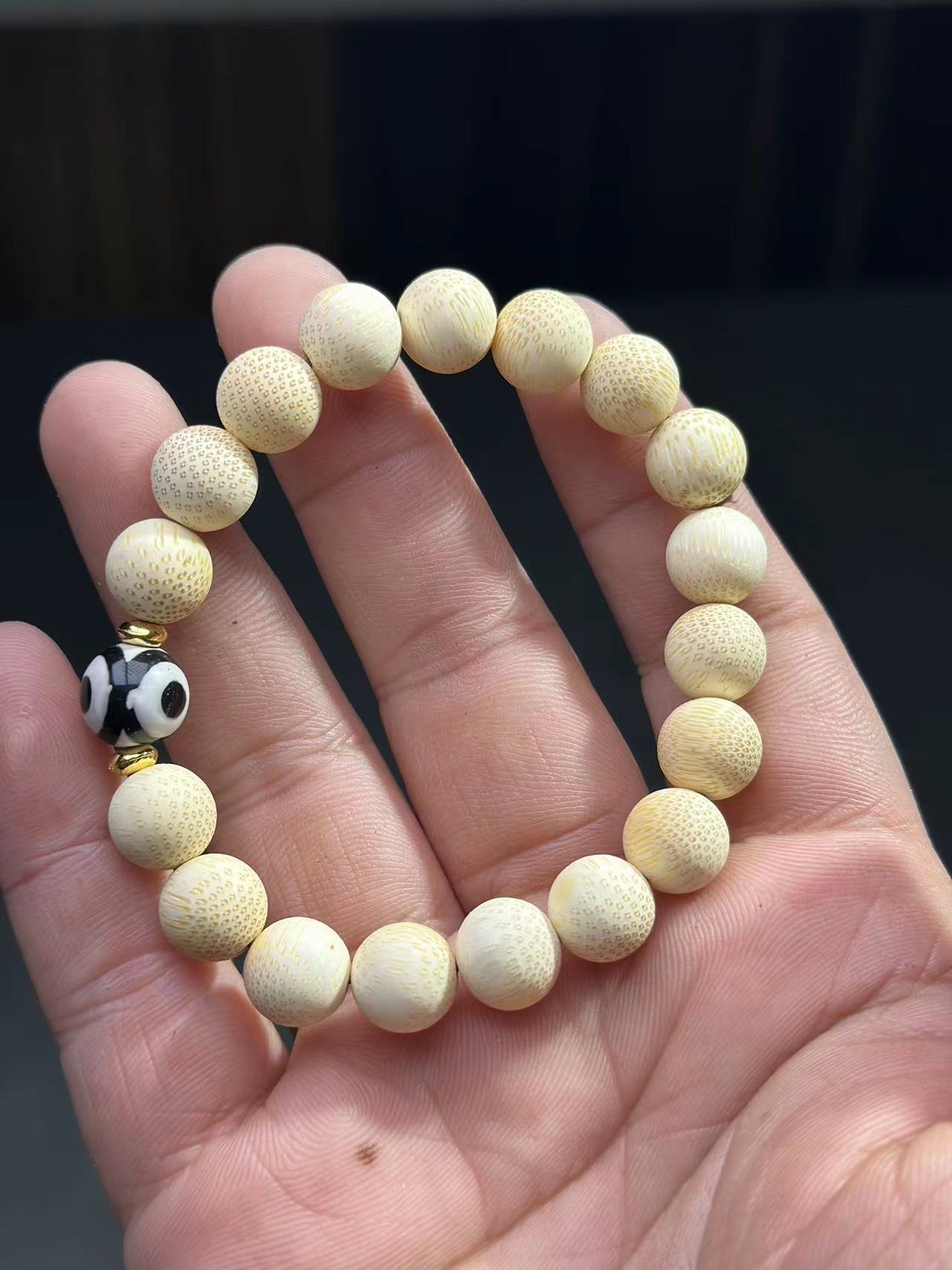 A86金丝玉竹配小天天单圈卡1.0+手串