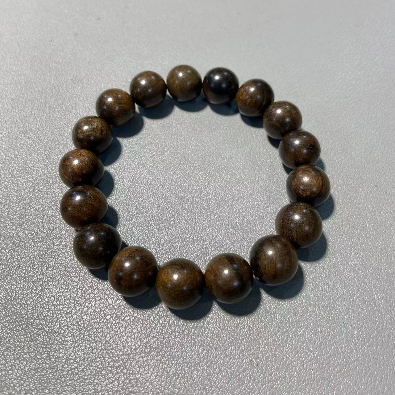 W240黑柿木卡1.2单圈手串（底色多样，发其一）