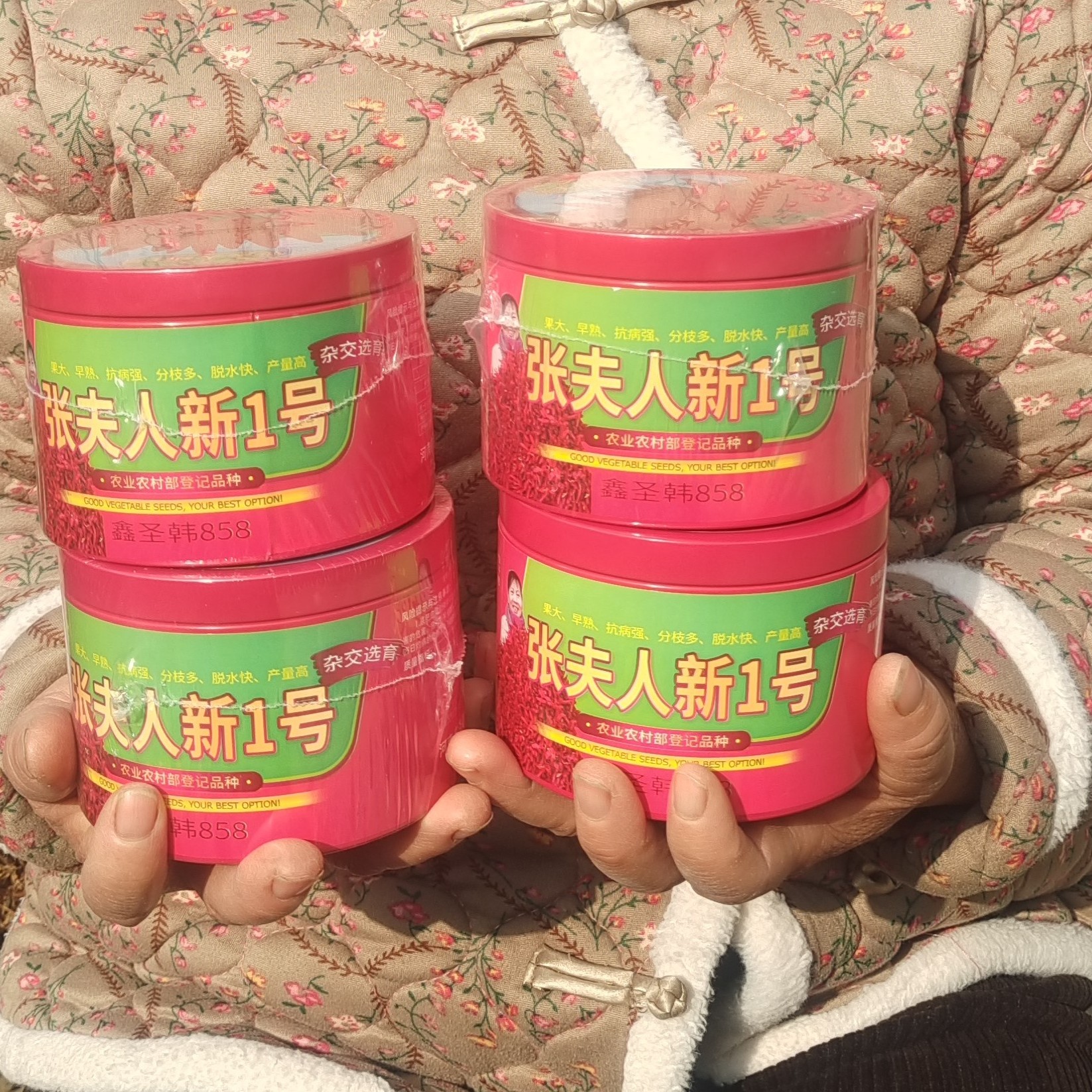 张夫人新1号1盒一亩地辣椒椒种抗倒伏上果集中快早熟皮厚籽多