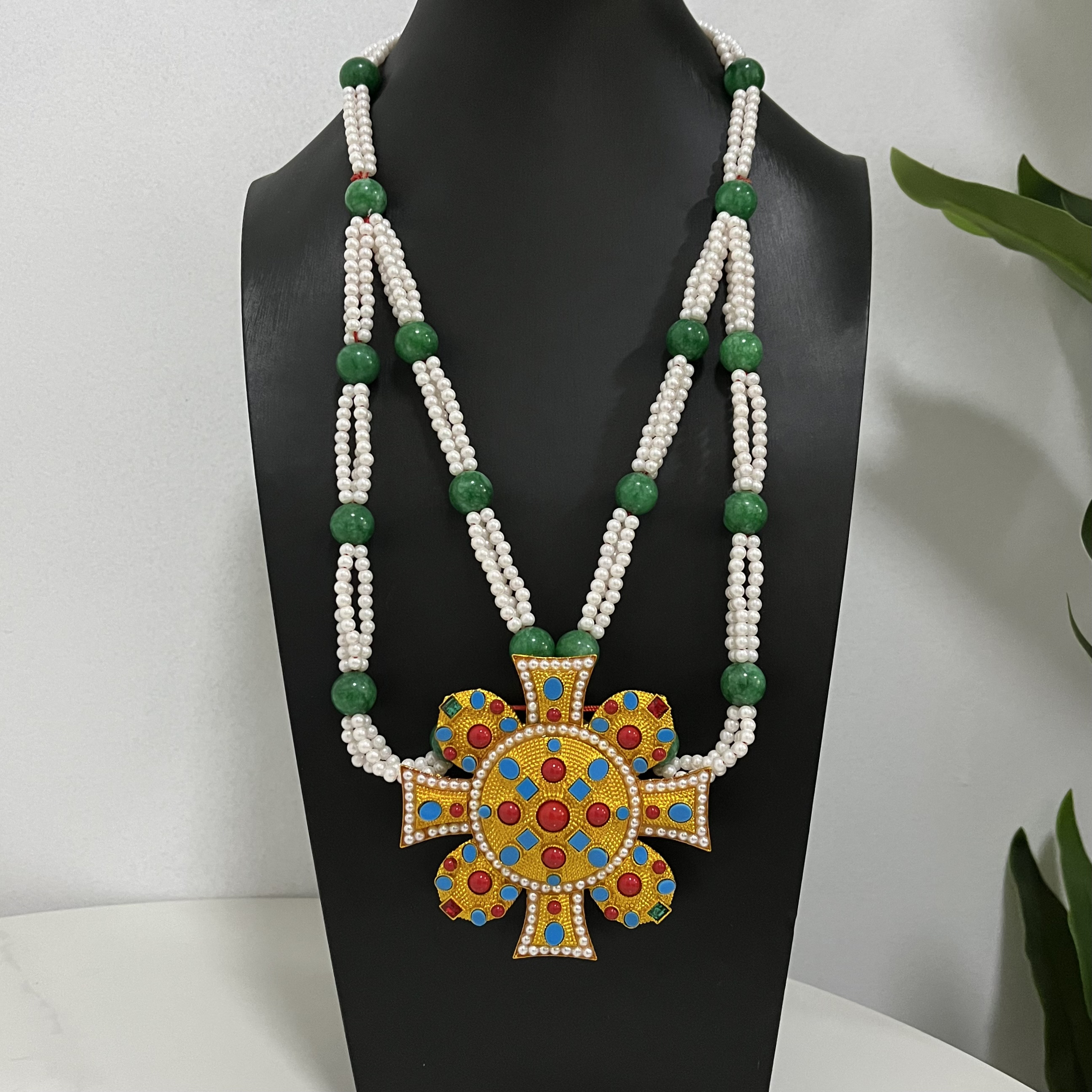 新款藏族饰品藏族舞配饰颈饰藏族首饰不掉色