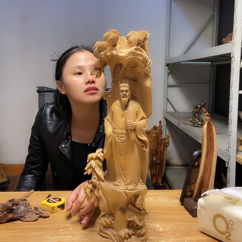 【闪购商品】崖柏根雕阜****轩