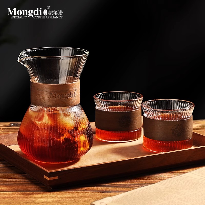 Mongdio手冲壶咖啡滤杯滴漏壶咖啡分享壶萃取壶挂耳咖啡壶家用