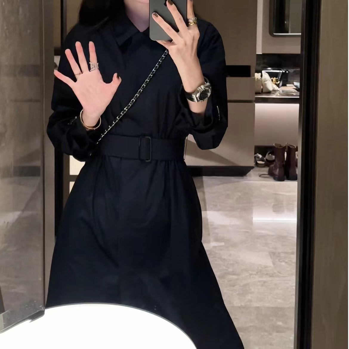 22.【清】【米卡私服】秋季新款长袖连衣裙