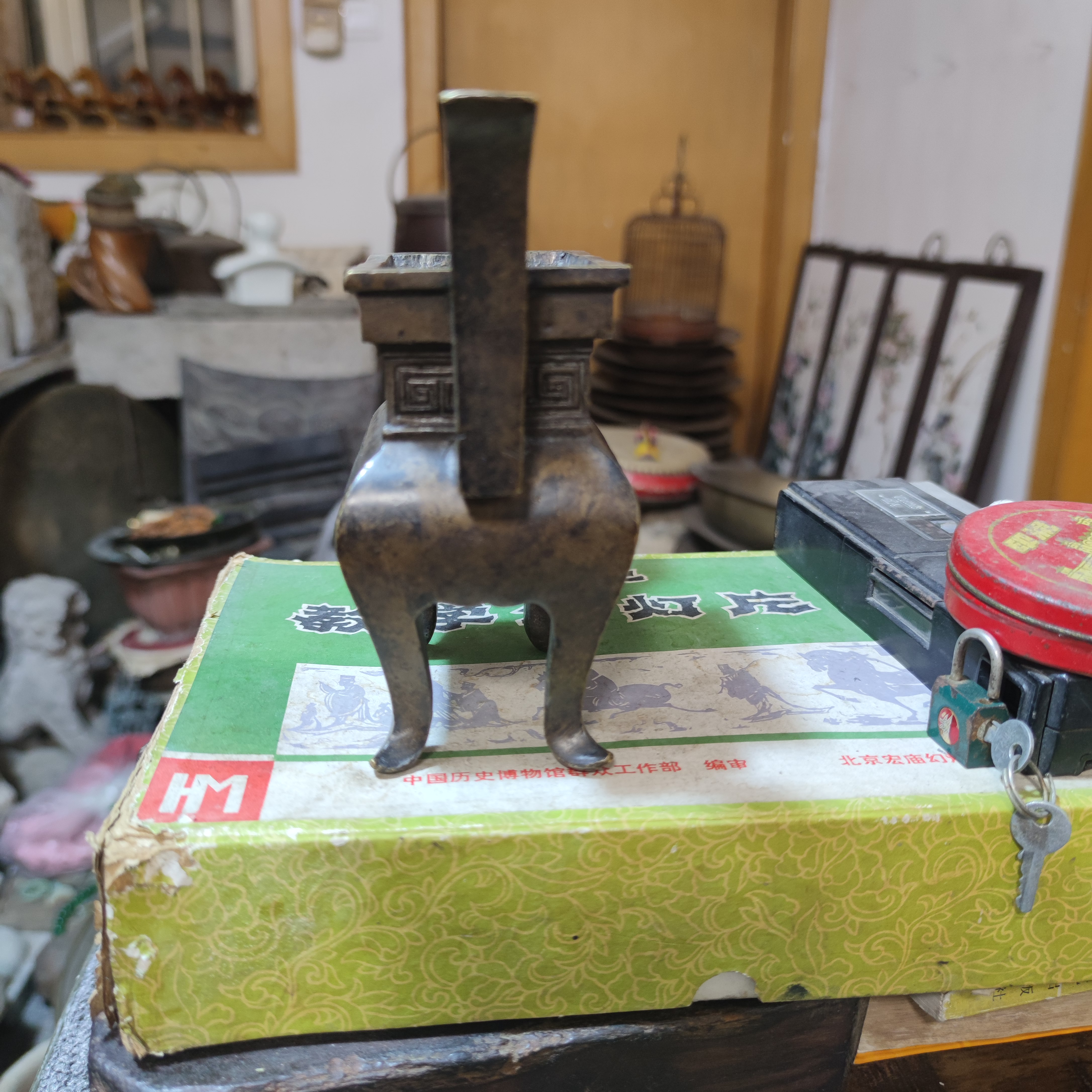 上车专用，铜摆件复古手工