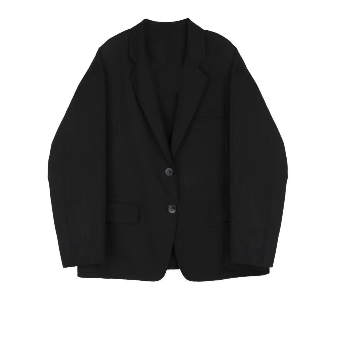 松弛感双羊毛手工订制西装外套 宽松版春秋P8